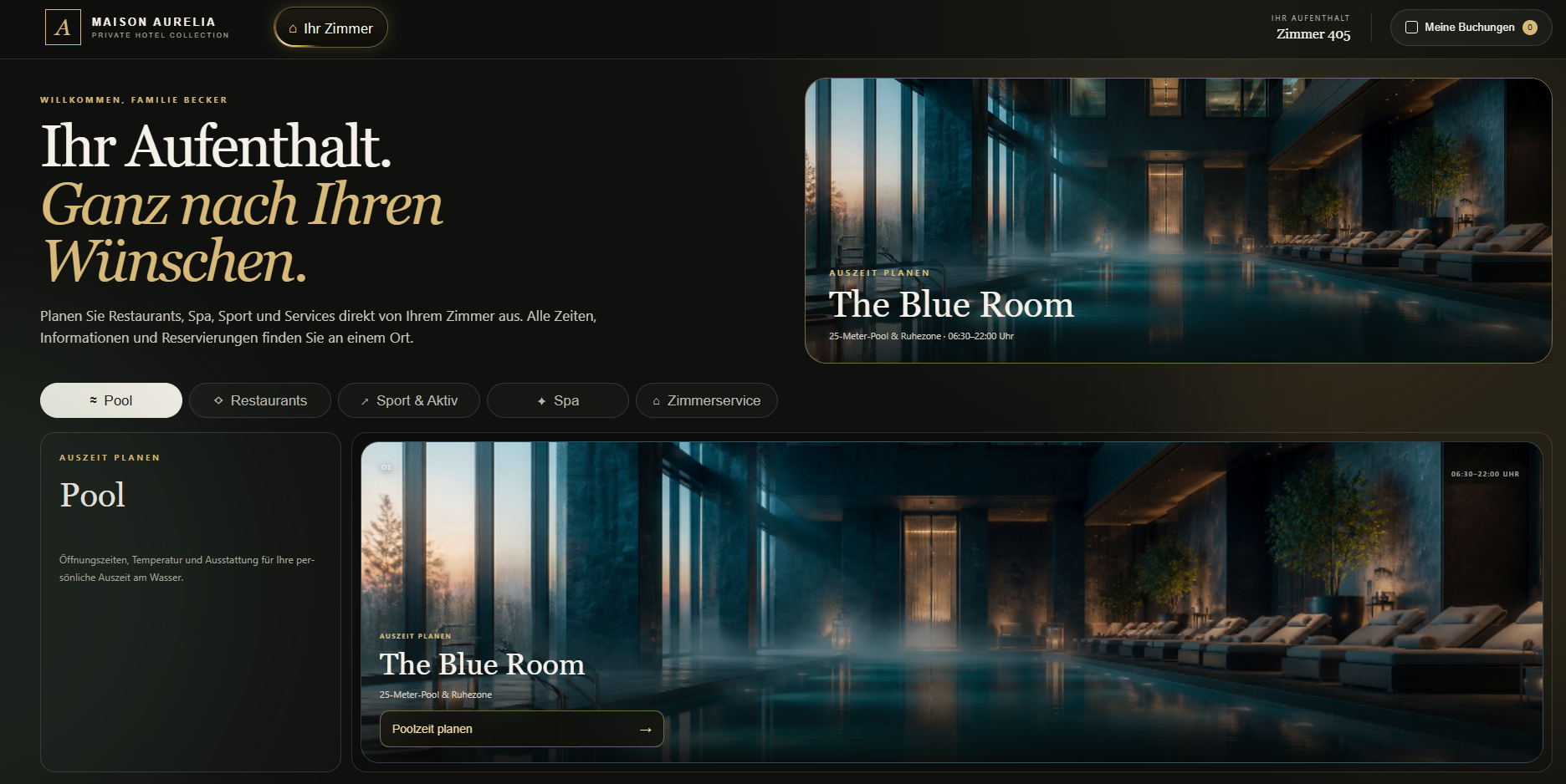 Hotel 21 digitaler Hotelservice und Buchungen